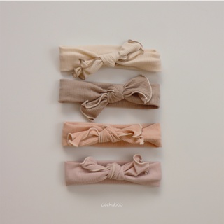Turban cho bé Peekaboo Crepe - Made in Korea
