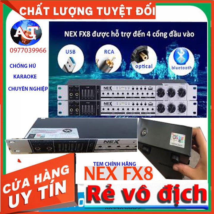 VANG CƠ NEX FX8 CAO CẤP – VANG CHUYÊN SÂU VỀ KARAOKE