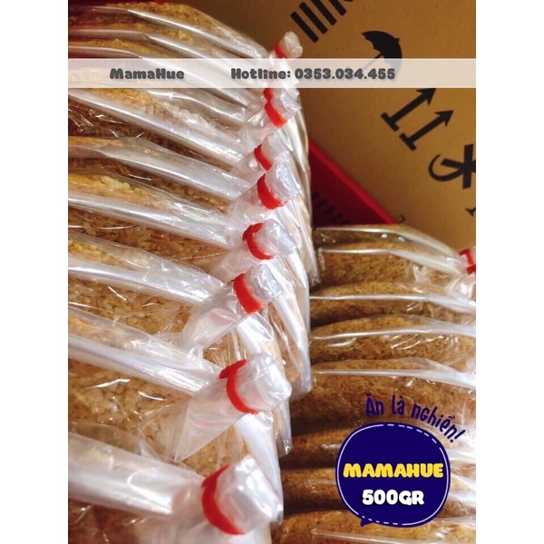 FREESHIPCơm cháy đáy nồi chà bông Sài Gòn siêu sốt ruốc MamaHue - Ăn là Nghiền!