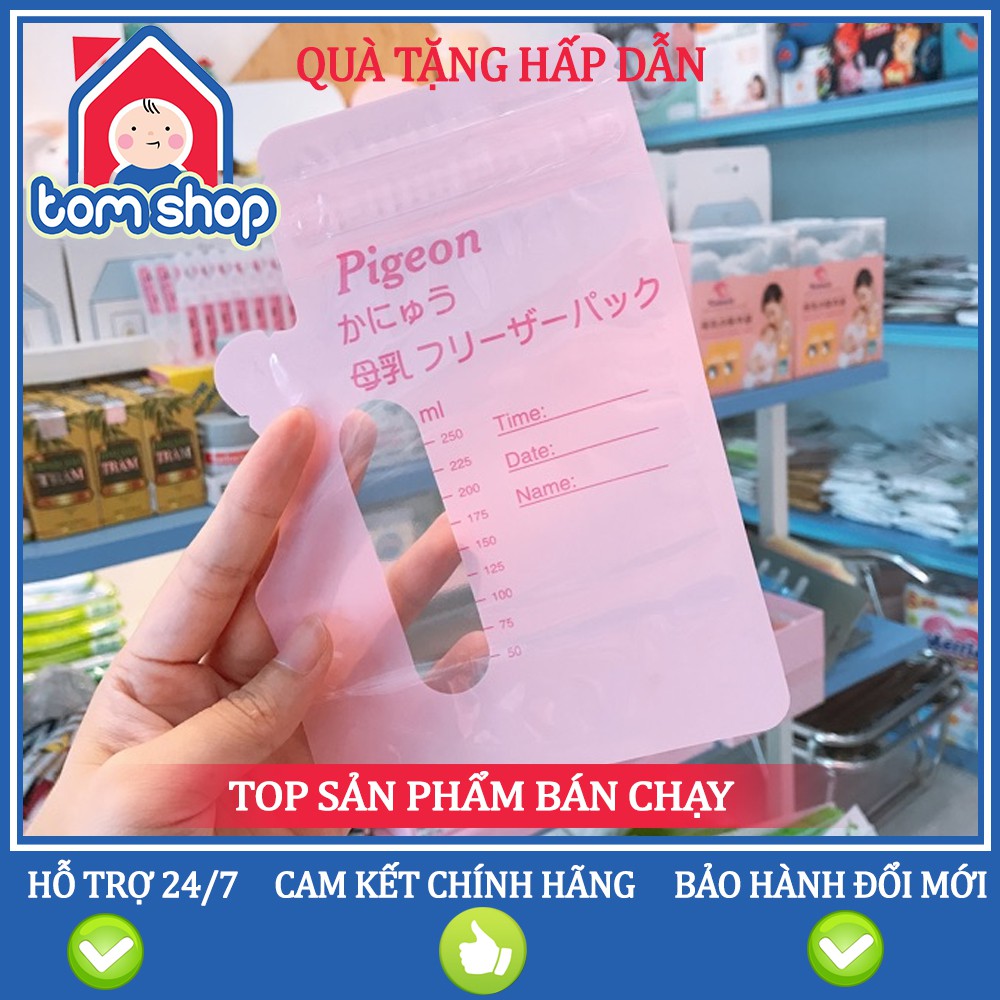 💖💖BIG SALE💖💖Combo 10 Túi Trữ Sữa Pigeon Cao Cấp 250ML