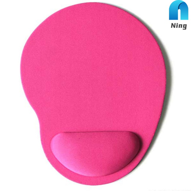 Miếng Lót Chuột Chống Trượt Có Đệm Bảo Vệ Cổ Tay Màu Sắc Đơn Giản