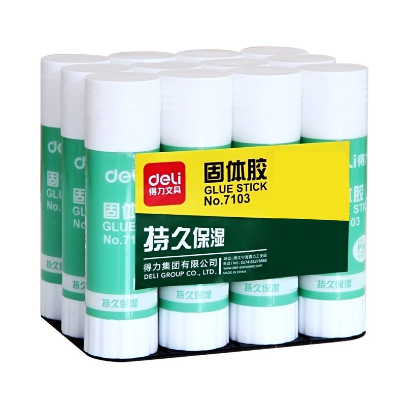 Hồ Dán DELI 7103 Chính Hãng Keo Dán Học Sinh Văn Phòng Phẩm