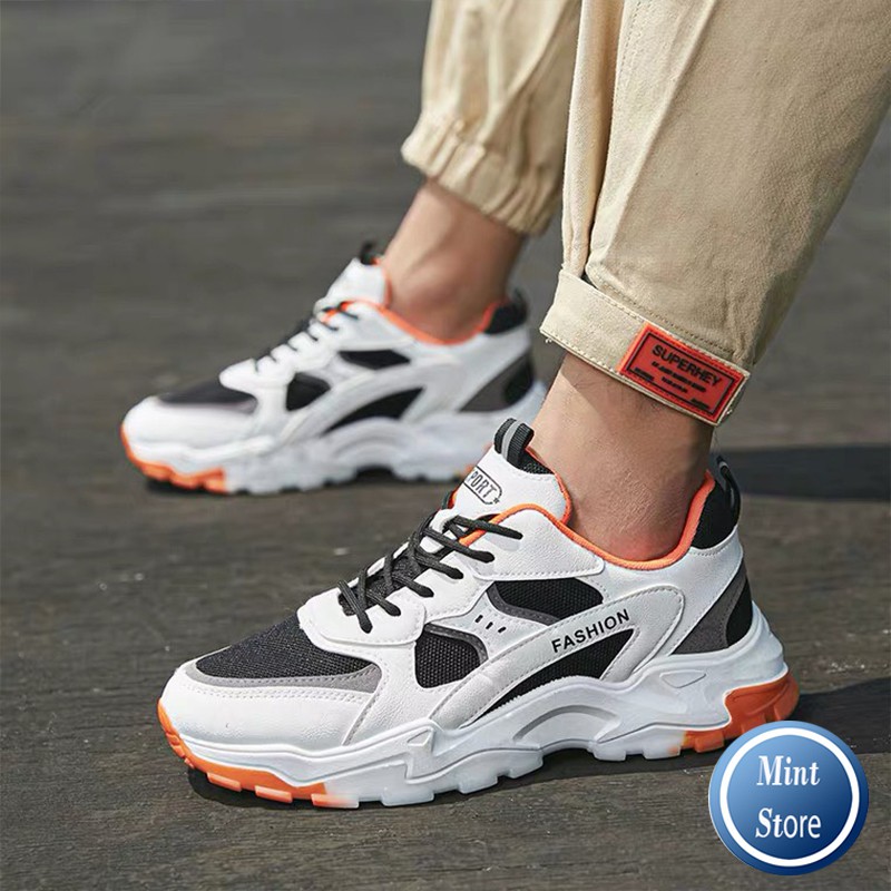 Giày nam, giày thể thao tăng chiều cao FASION phối màu đẹp G 84