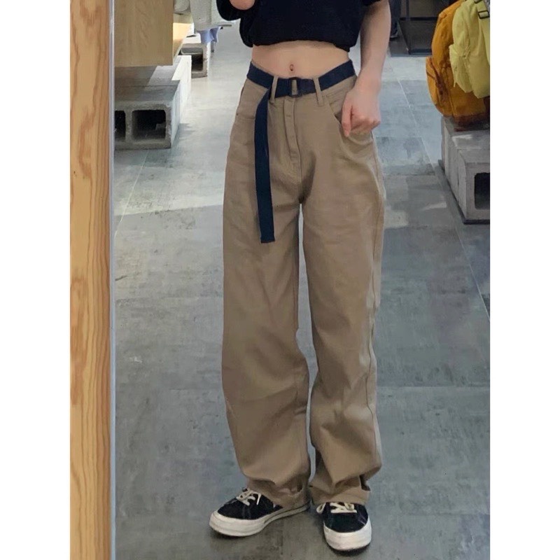 Quần DÀI KAKI BASIC PANTS màu TAN Ulzzang UNISEX 1hitshop