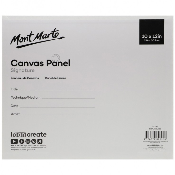 BỘ 2 CÁI CANVAS MONT MARTE (CANVAS ÉP)