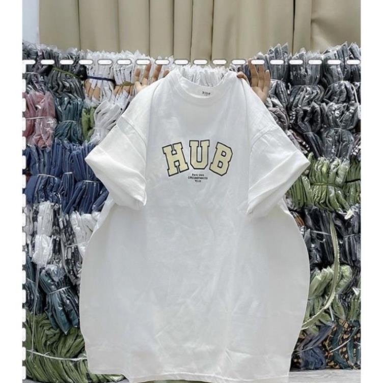 [Rẻ Vô Địch] Áo Thun 3158 Form Rộng Nữ Unisex Chất Cotton Khô HUB