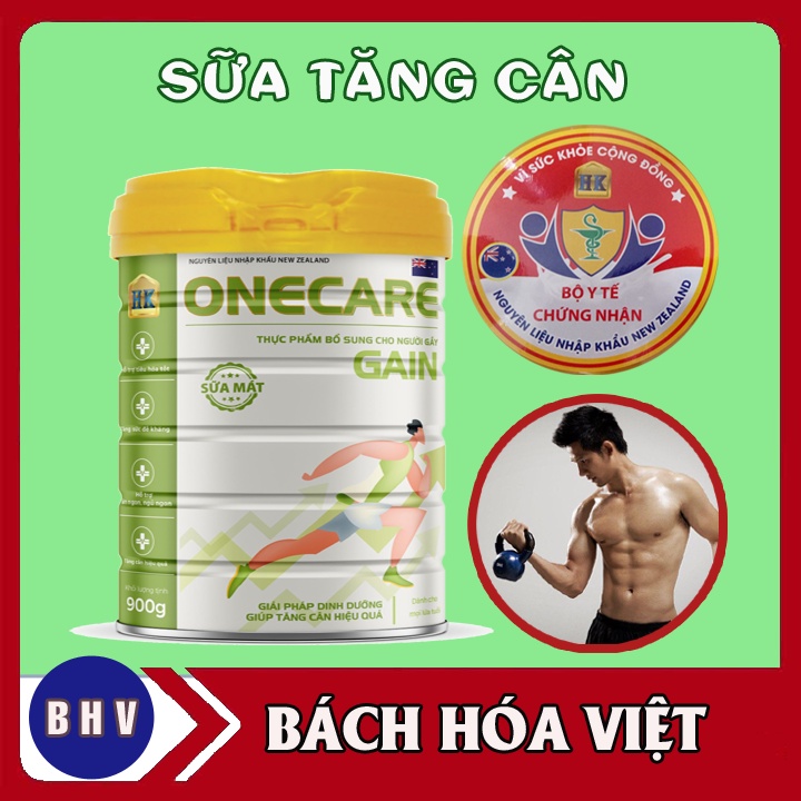 Sữa tăng cân Onecare Gain 900g– Dành cho người gầy và trẻ em từ 3 tuổi