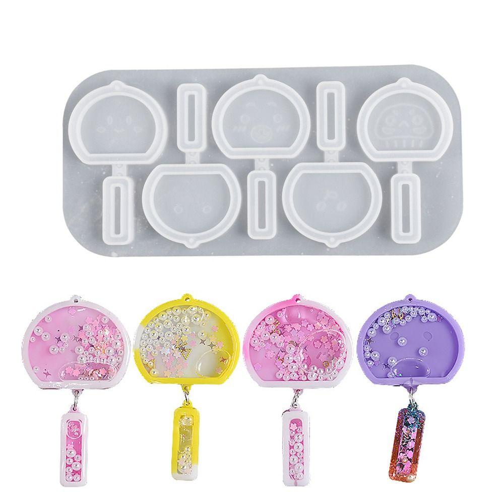 Khuôn Silicone Làm Móc Khóa Bằng Epoxy UV
