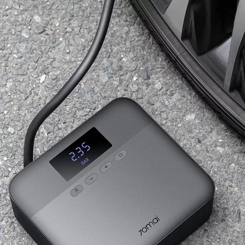 Máy bơm lốp xe ô tô Xiaomi 70 mai lite mạnh mẽ bền bỉ - Bảo hành 1 năm đổi mới