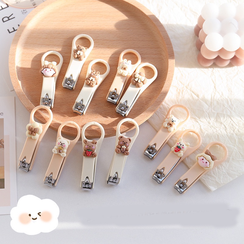 Bấm cắt móng tay móng chân mini , kềm cắt móng tay hoa quả dễ thương bỏ túi