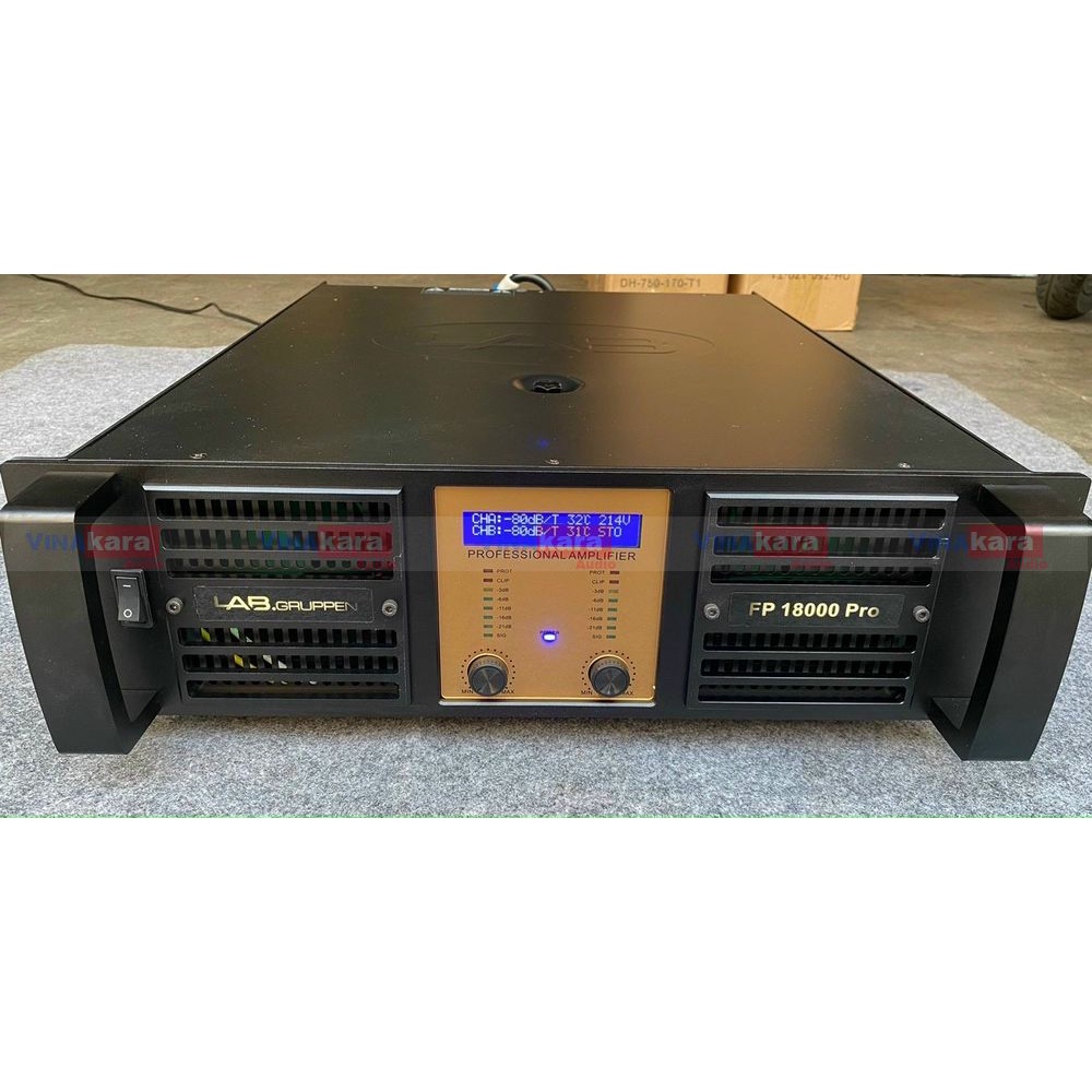 Cục đẩy main công suất FP 18000 PRO, 4 kênh, công suất lớn 1500w/1 kênh