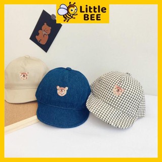 Mũ Cho Bé Trai Bé Gái Từ 12 Tháng Đến 2 Tuổi Hình Gấu Đáng Yêu