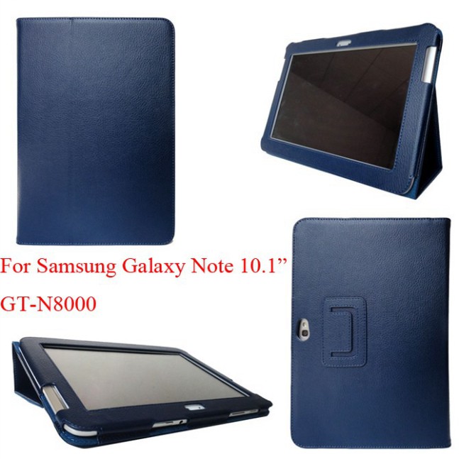 Sale 69% Bao da bảo vệ cho máy tính bảng Samsung, GT-N8000 / GT-N8010,Black Giá gốc 179000đ- 23C41
