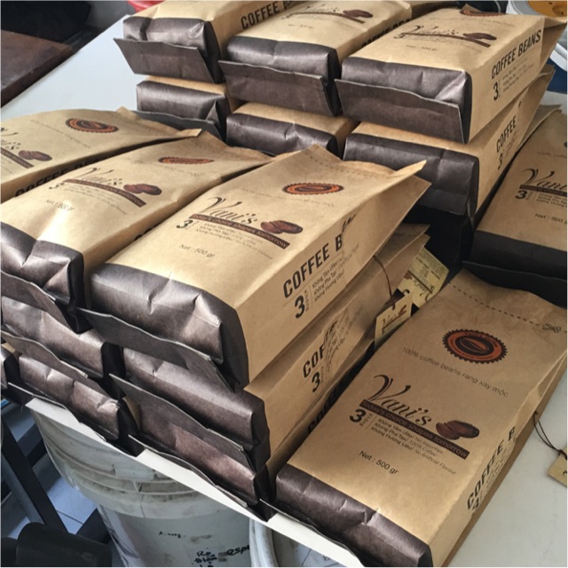 Cà Phê Rang Mộc Xay Pha Phin