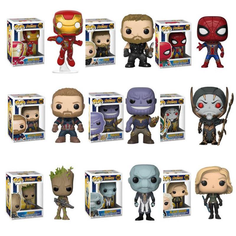 Funko Pop Mô Hình Nhân Vật Siêu Anh Hùng Trong Phim The Avengers 4