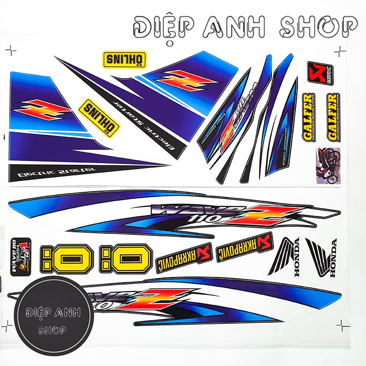 Tem xe Wave Alpha 110 ( VIDEO THỰC TẾ ) - Tem Wave chế