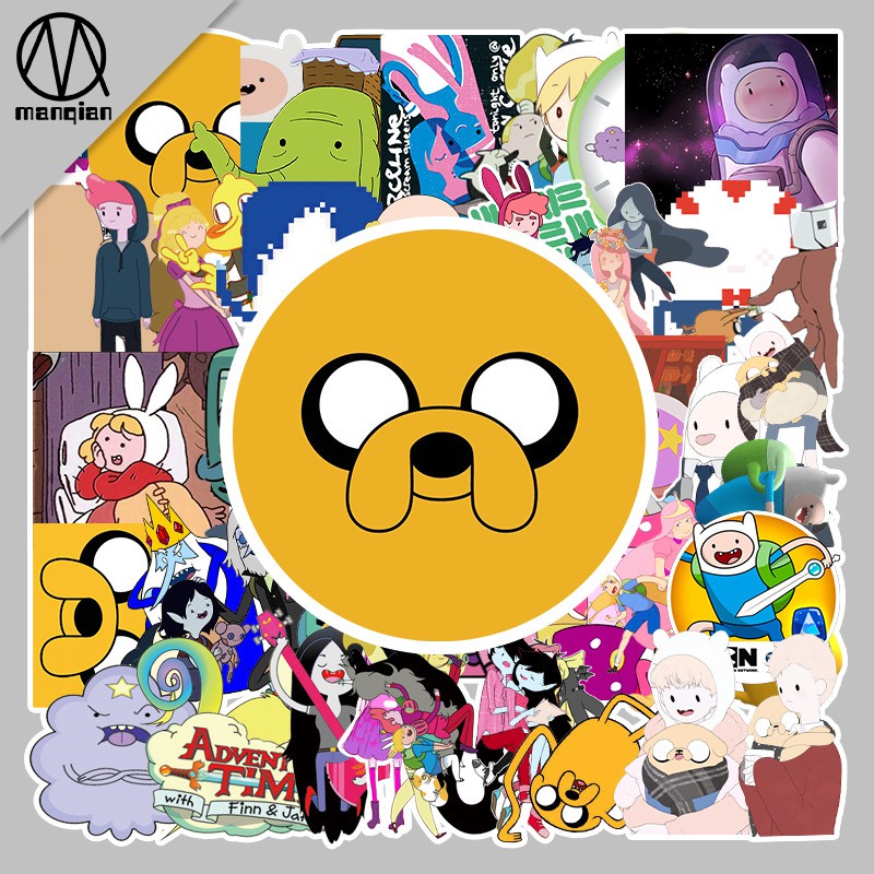 Set 50 Tấm Sticker Adventure Time ver2 Độc Đáo MÃ ST2122