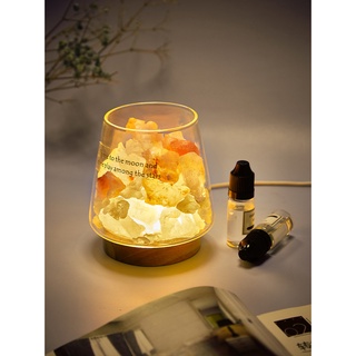 Đèn Ngủ Đá Muối Himalaya Để Bàn Trang Trí Phòng Ngủ Cho Bé Gái