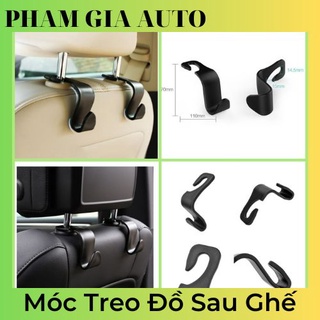 Móc treo đồ trên xe ô tô, bộ 2 chiếc móc treo đồ ghế trước ô tô