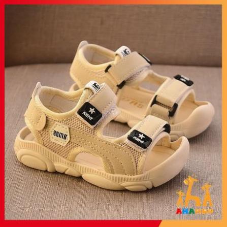 Dép sandal cho bé ❤️FREESHIP 50K❤️Dép cho bé tập đi có mũi cao chống vấp đế cao su siêu mềm cho bé từ 1-3 tuổi mẫu BOMA