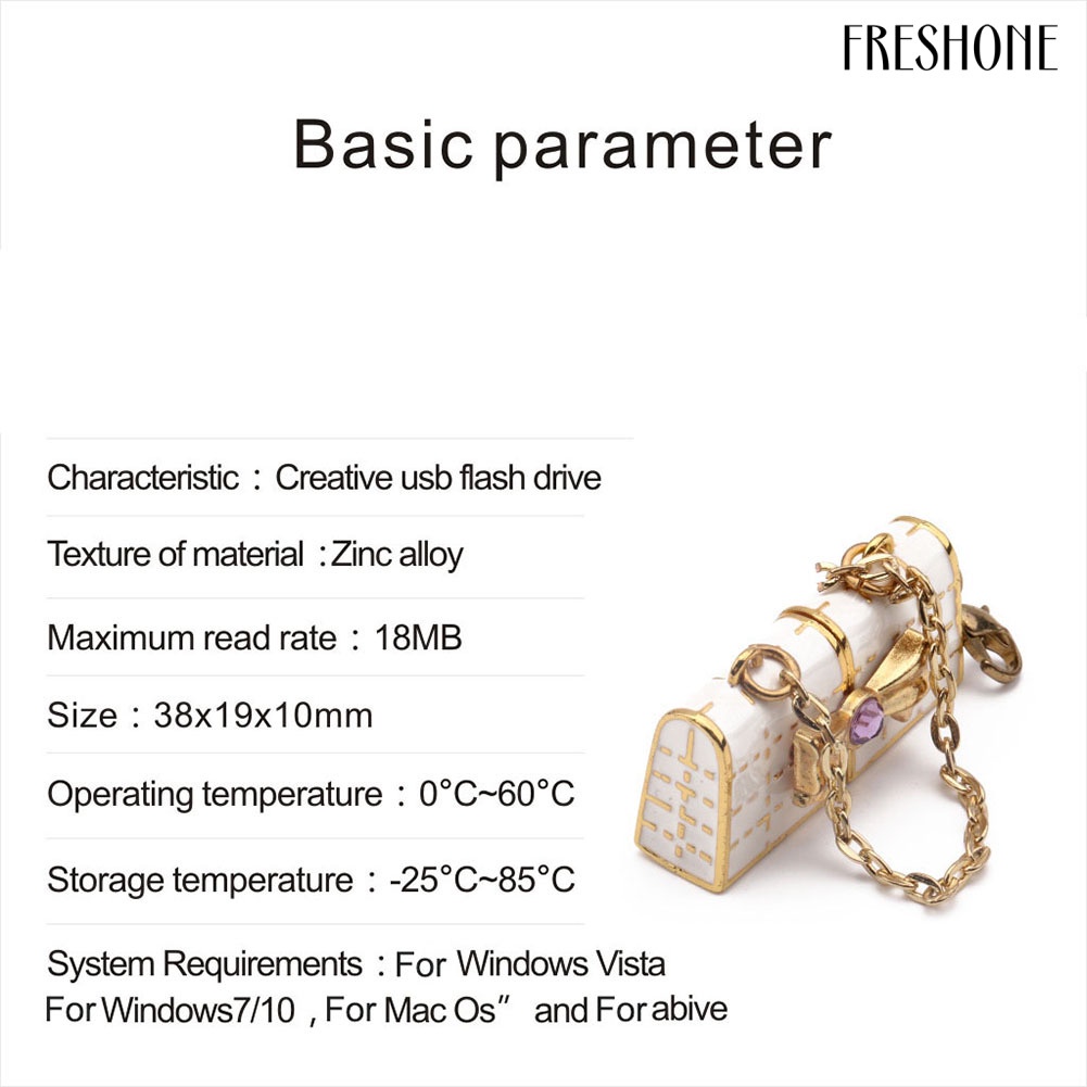 Usb 64mb-64GB Đính Đá Lấp Lánh | BigBuy360 - bigbuy360.vn