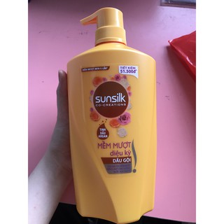 Dầu gội SUNSILK 900ML Dầu gội Thái Lan Chai Vàng