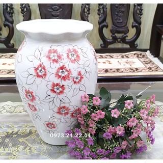 LỌ HOA CAO 30 cm MIỆNG BÈO