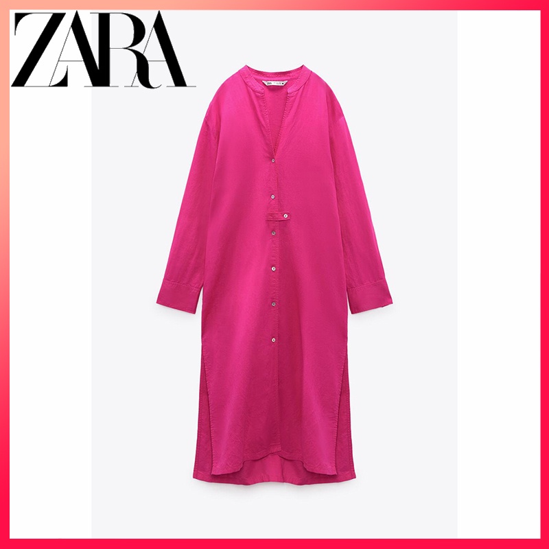 Váy kaftan Vải Lanh Rắn za