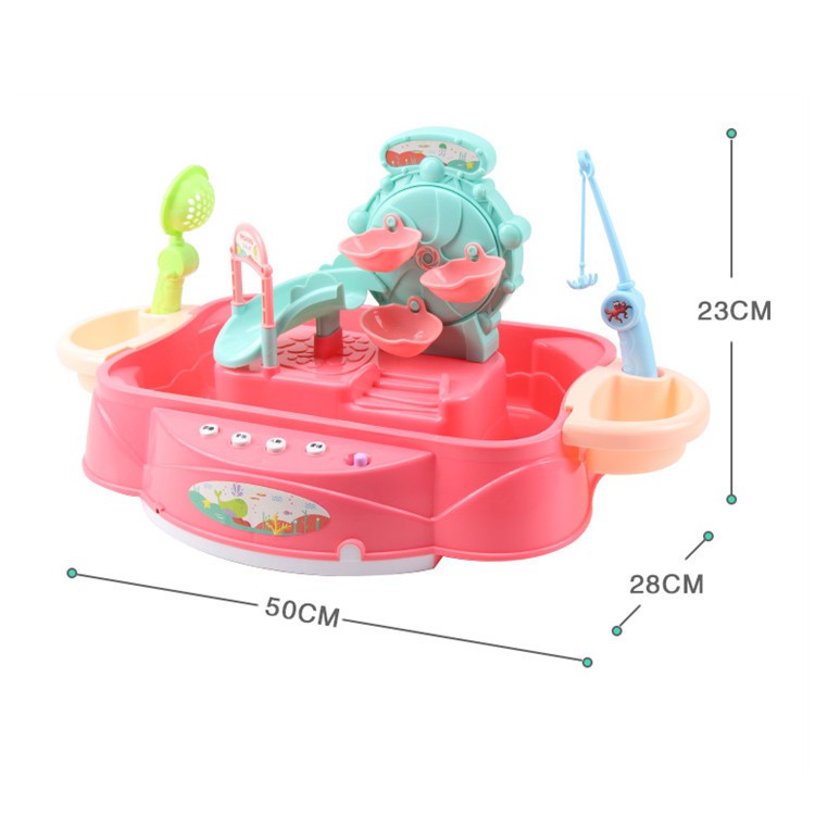 HÀNG XỊN] Đồ chơi câu cá , đàn cầu trượt, leo thang 3 trong 1 cao cấp