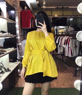 ÁO NHUNG THẮT EO HÀNG LOẠI 1