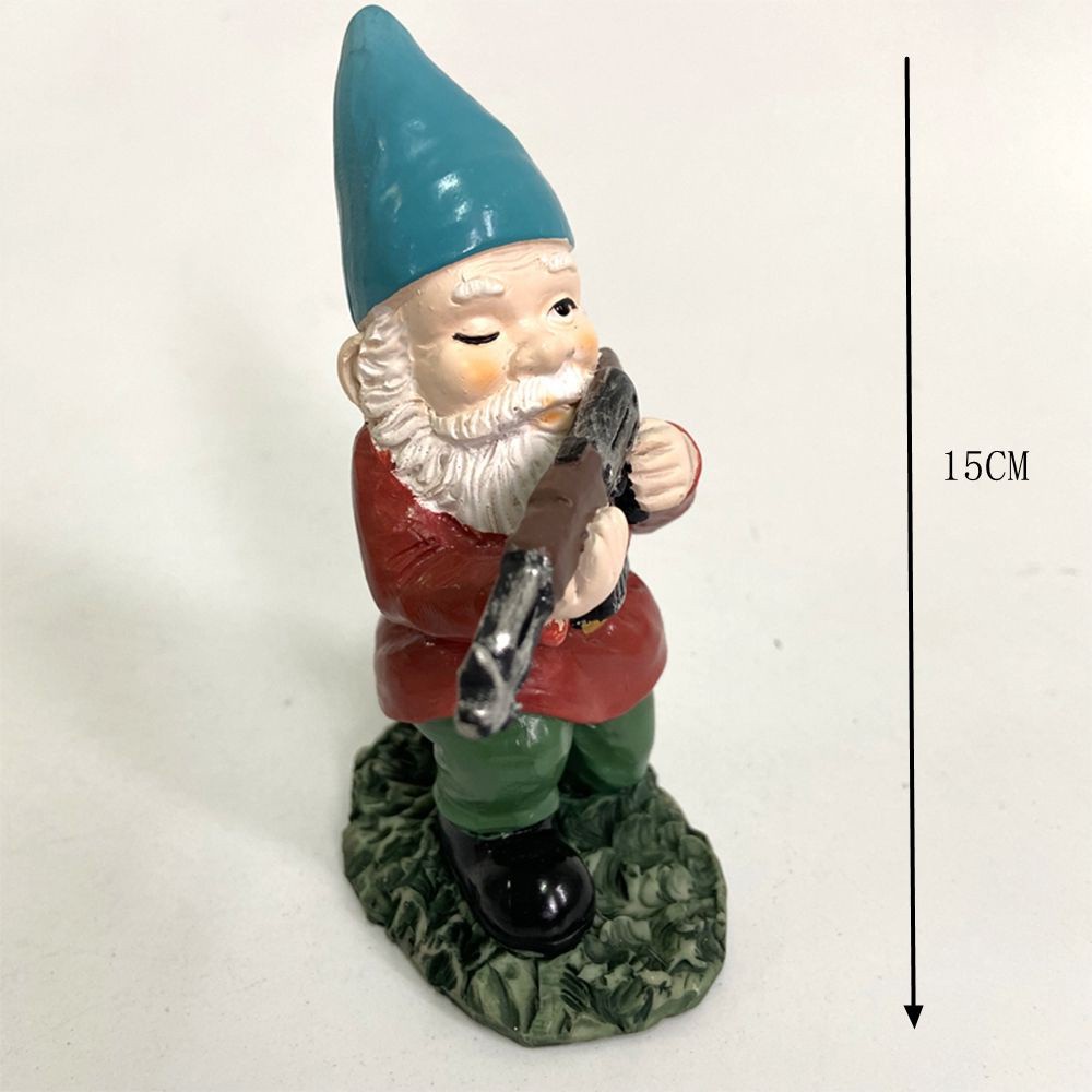DAPHNE Indoor Outdoor Decor Funny Army Gnome Statue Yard Weather Resistant Dwarf Sculpture Ornaments Resin Figurine Lawn Patio Home Decor