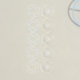 PETOFQ 100 chiếc Nút bấm ABS Snap Handmade Stud