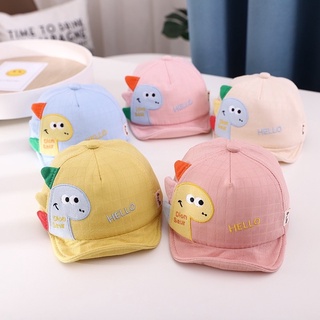 Mũ lưỡi trai vải mềm 5 màu hình khủng long