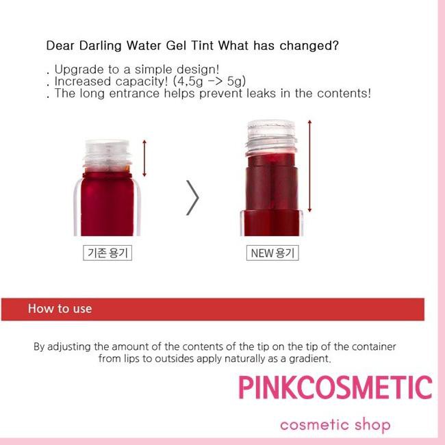 (hàng Mới Về) Gel Tint Trang Điểm Etude House Dear Darling Water Gel Tint