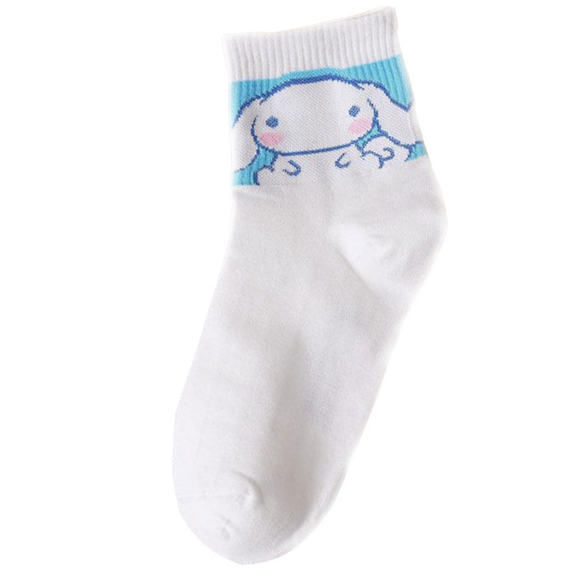 Vớ Cotton In Hoạt Hình Kiểu Lolita Nhật Bản Xinh Xắn Cho Học Sinh