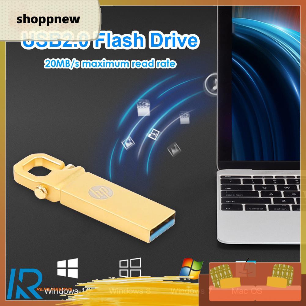 Usb 2.0 Dạng Móc Khóa Bằng Kim Loại Chống Thấm Nước | BigBuy360 - bigbuy360.vn