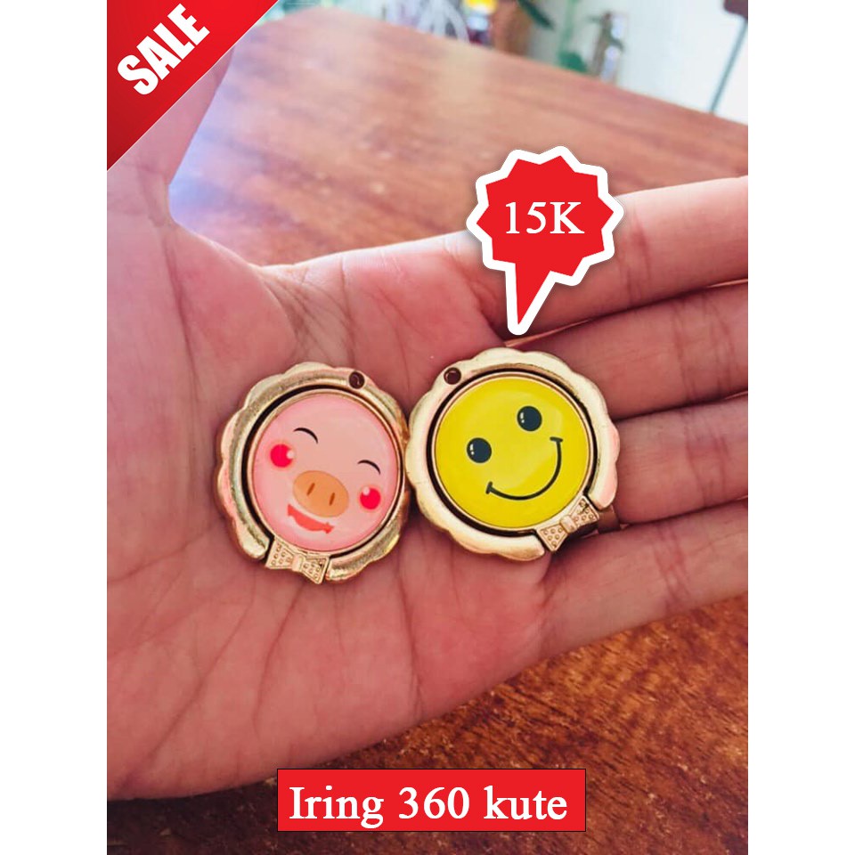 IRING MÓC RING ĐỠ ĐIỆN THOẠI CUTE