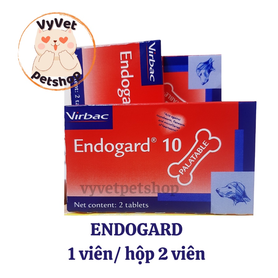 ENDOGARD cho chó 1 viên/ hộp 2 viên