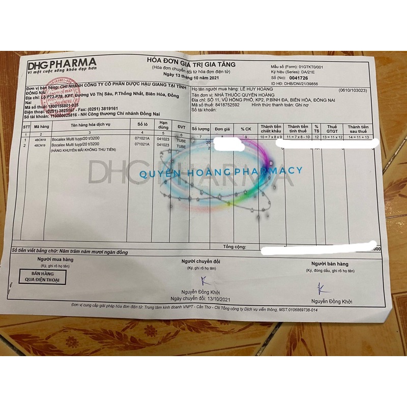 Sủi cam pocalex multi bổ sung vitamin và khoáng chất. tuyp 20 viên!