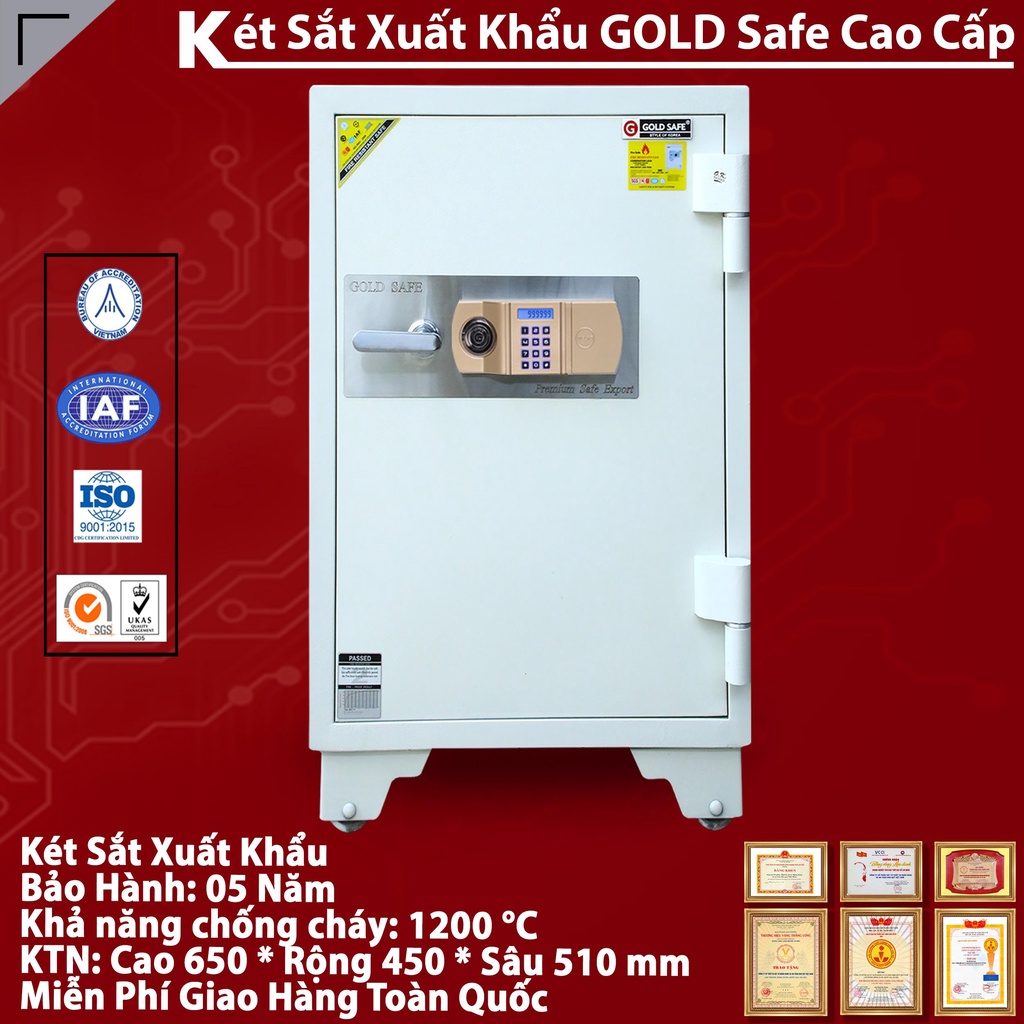Két Sắt Thịnh Vượng GOLD SAFES G650 E Gold