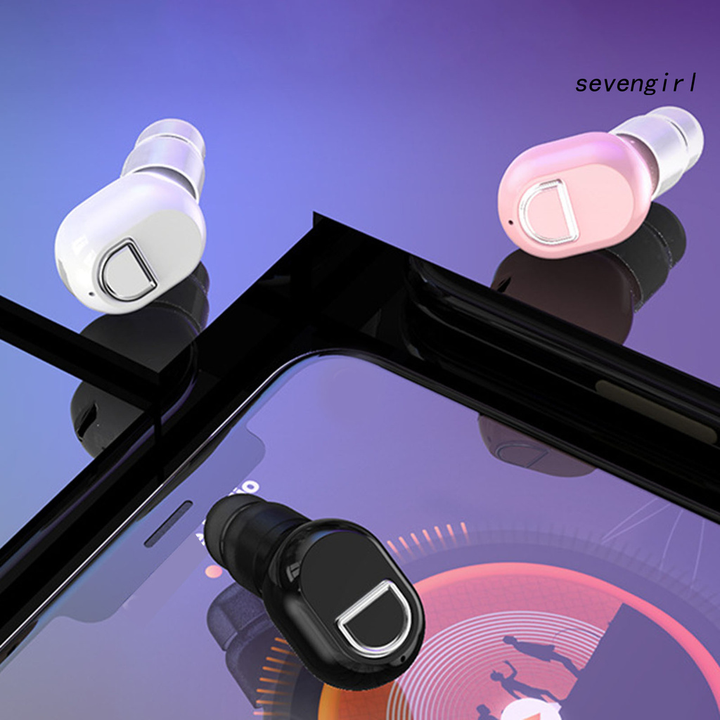 Tai Nghe Nhét Tai Sev-Mini Kết Nối Bluetooth 5.0 Chống Thấm Nước Kèm Mic