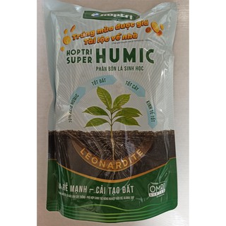 PHÂN BÓN HỮU CƠ SUPER HUMIC HỢP TRÍ - GÓI 1 KG