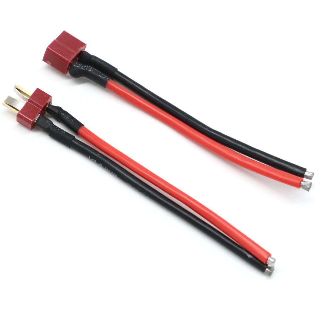 Dây Cáp Silicone Nối đực Cái Male / Female 14 /18AWG 100mm Cho Pin RC XT60 XT30 T XT90 dùng cho pin Lipo