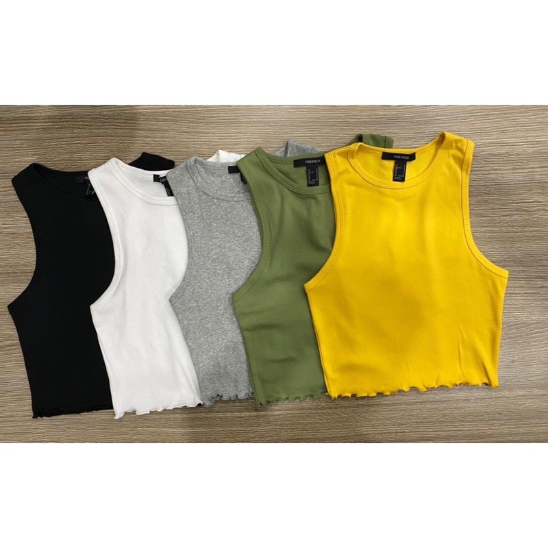 Áo croptop f21