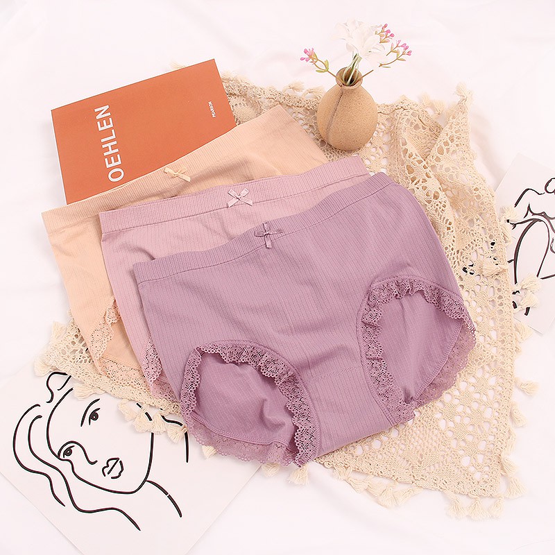 Quần Lót Nữ Plus Size Lưng Cao Thời Trang