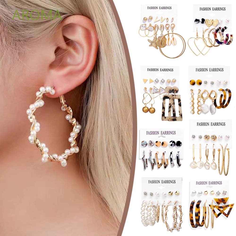 Hoa Tai Dáng Dài Phối Tua Rua Phong Cách Bohomian