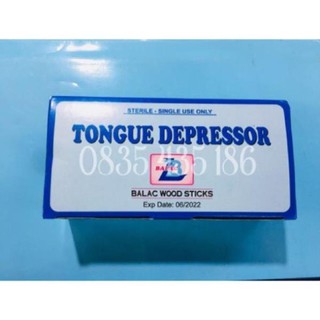 Que Đè Lưỡi Tiệt Trùng (Hộp 100 cái)