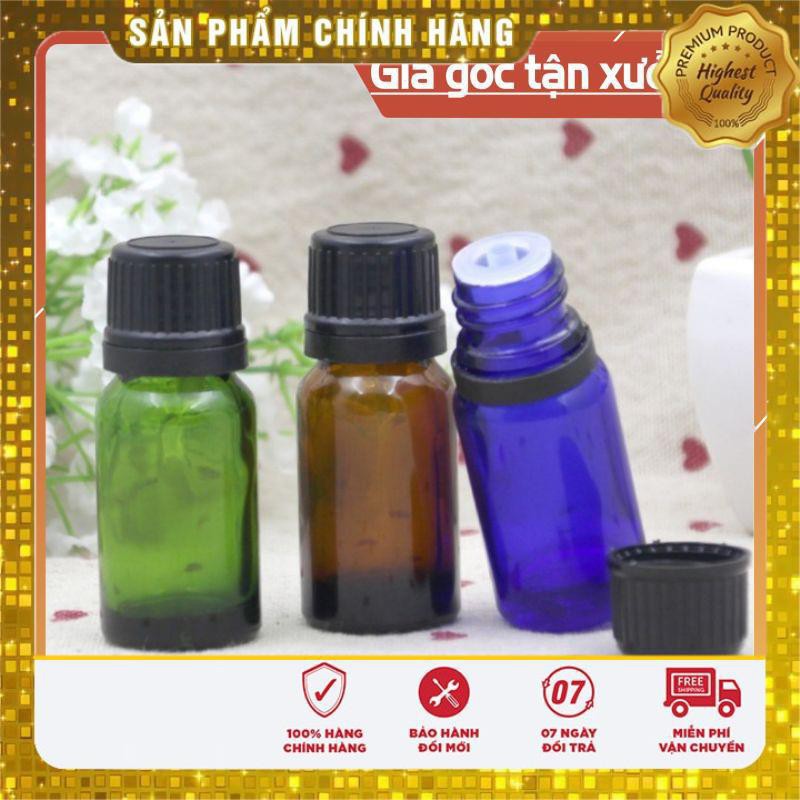 Lọ Chiết Serum ❤ TRÙM SỈ ❤ [15ml,20ml,30ml] Lọ đựng tinh dầu thủy tinh nắp vặn đen , lọ chiết tinh dầu .