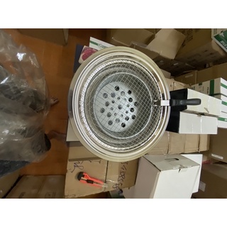BẾP NƯỚNG THAN HOA TRÒN INOX