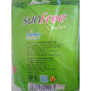 Băng vệ sinh Sunfree có cánh (gói 8 miếng)